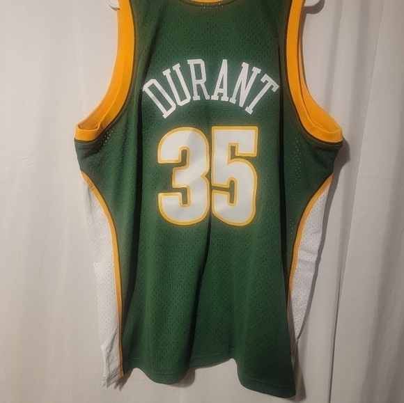 Mitchell & Ness NBA Seattle Supersonics Kevin Durant Swingman Jersey Size XXL - Picture 2 of 6